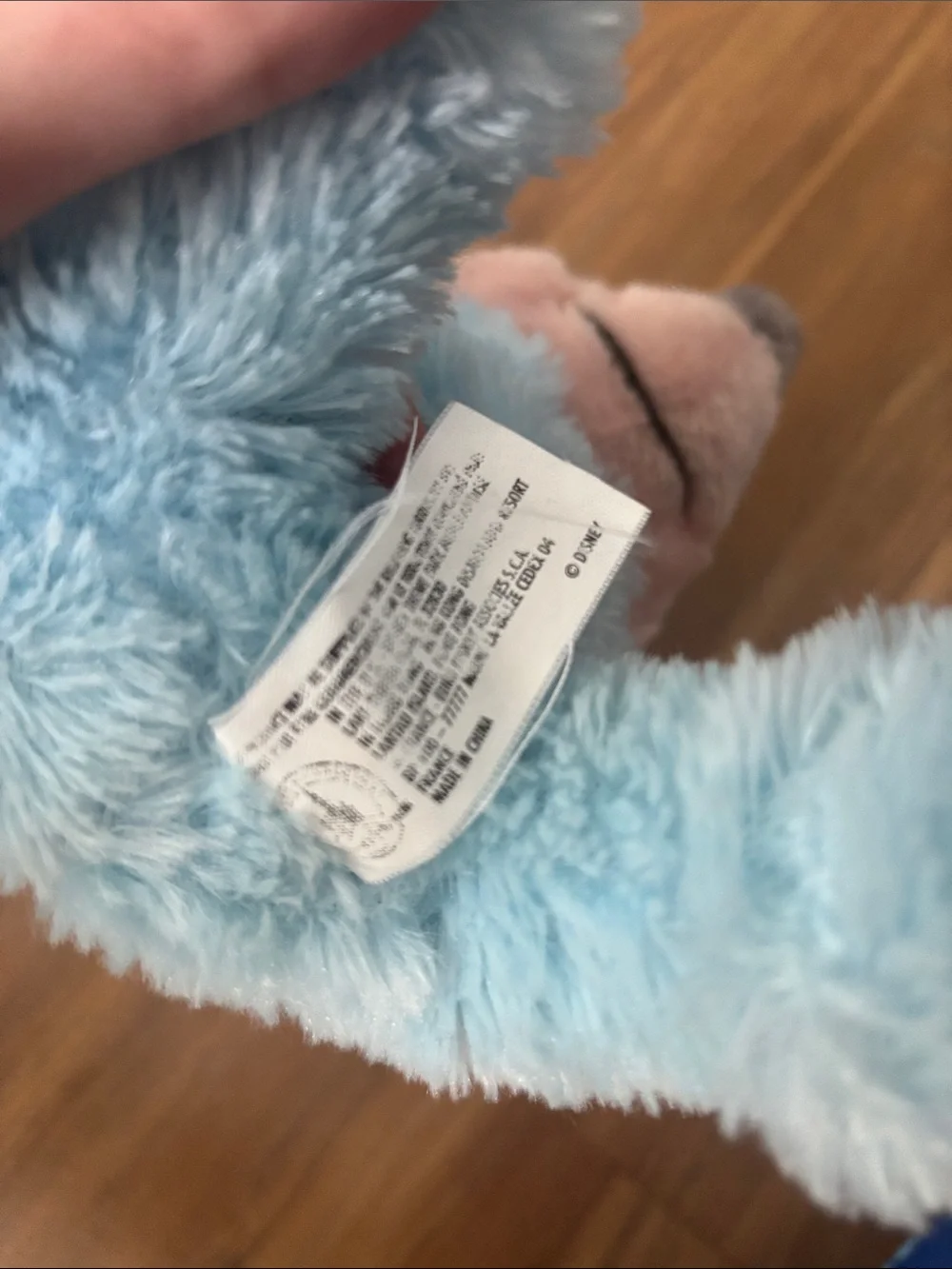 Disney Disneyland Parks Parks Baby Blue Mickey Mouse Rattle Plush Toy